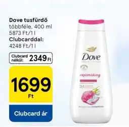 Tesco Dove tusfürdő ajánlat