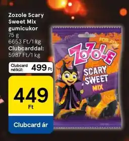 Tesco Zozole Scary Sweet Mix gumicukor ajánlat
