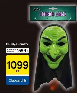 Tesco Csuklyás maszk ajánlat