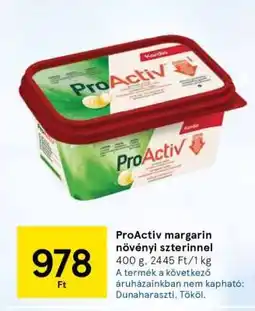 Tesco ProActiv margarin növényi szterinnel ajánlat