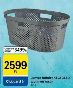 Tesco Curver Infinity RECYCLED szennyeskosár ajánlat