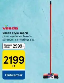 Tesco Vileda Style seprű ajánlat