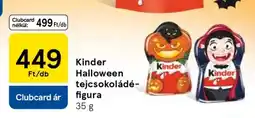 Tesco Kinder halloween tejcsokoládé-figura ajánlat