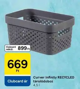 Tesco Curver Infinity RECYCLED tárolódoboz ajánlat