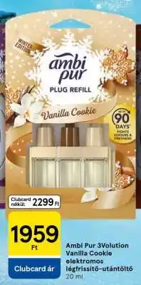 Tesco Ambi Pur 3Volution Vanilla Cookie ajánlat