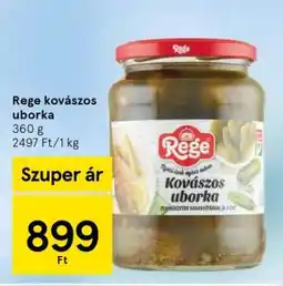 Tesco Rege Kovászos uborka ajánlat