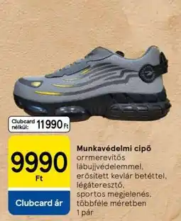 Tesco Munkavédelmi cipő ajánlat
