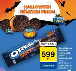 Tesco Oreo Spooky ajánlat