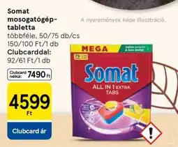 Tesco Somat Mosogatógép Tabletta ajánlat