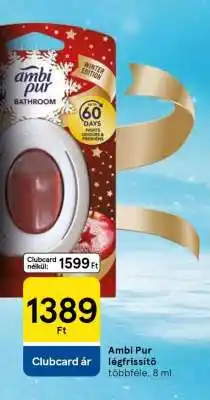 Tesco Ambi Pur légfrissítő ajánlat