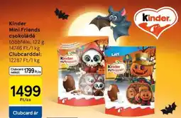 Tesco Kinder Mini Friends csokoládé ajánlat