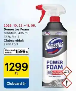 Tesco Domestos Foam ajánlat
