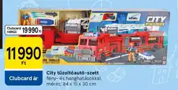 Tesco City Tűzoltóautó szett ajánlat