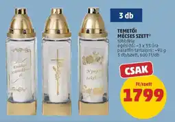 PENNY Temetői mécses szett ajánlat