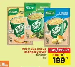 Spar Knorr Cup a Soup és Snacky leves ajánlat