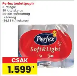 Spar PERFEX TOALETTPAPÍR ajánlat