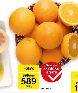 Tesco Narancs ajánlat