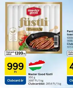Tesco Master Good füstli ajánlat