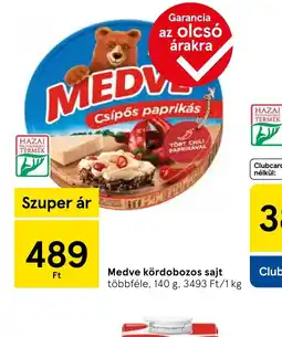 Tesco Medve kördobozos sajt ajánlat