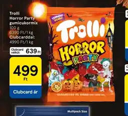 Tesco Trolli Horror Party ajánlat
