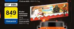 Tesco Kinder Halloween csokoládé ajánlat