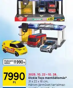 Tesco Dickie Toys mentőállomás ajánlat