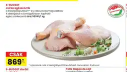Spar S-BUDGET csirke egészcomb ajánlat