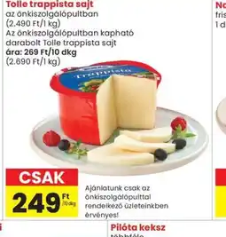 Spar Tolle trappista sajt ajánlat
