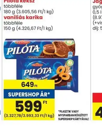 Spar Pilta vaníliás karika ajánlat