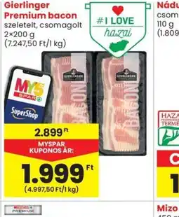 Spar Gierlinger Premium bacon ajánlat
