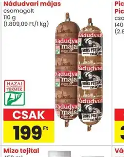 Spar Nádudvari májas ajánlat