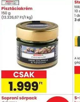 Spar Pisztáciakrém ajánlat
