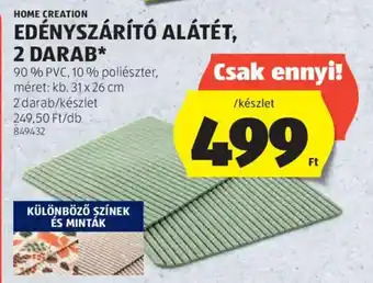 Home Creation Edényszárító alátét 2 darab