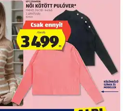 ALDI Up 2 fashion Női kötött pulóver ajánlat