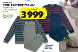 ALDI Up 2 fashion Férfi frottírpizsama ajánlat