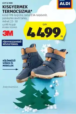 ALDI Lily & Dan Kisgyermek termocsizma ajánlat