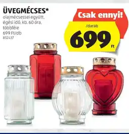 ALDI Üvegmécses ajánlat