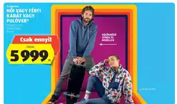 ALDI Aldimania Női vagy férfi kabát vagy pulóver ajánlat