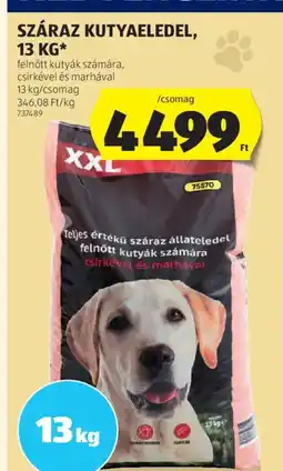 ALDI Száraz kutyaeledel ajánlat