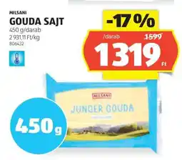 ALDI Milsani Gouda Sajt ajánlat