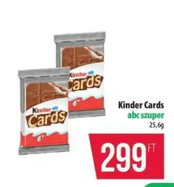 Coop KINDER Cards ajánlat