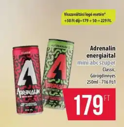 Coop ADRENALIN Energiaital ajánlat