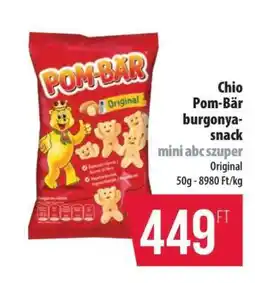 Coop Chio Pom-Bär burgonya-snack ajánlat