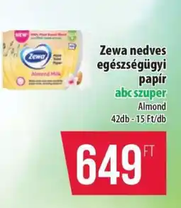 Coop Zewa nedves egészségügyi papír ajánlat