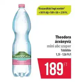 Coop THEODORA Ásványvíz ajánlat