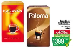 Coop Douwe Egberts őrölt-pörkölt kávé ajánlat