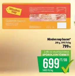 Coop Minden Nap bacon ajánlat