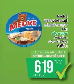 Coop MEDVE Ömlesztett sajt ajánlat
