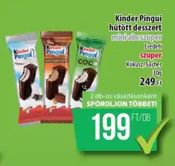 Coop Kinder Pingui hűtött desszert ajánlat