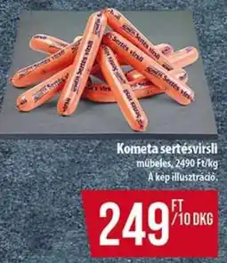 Coop Kometa sertésvirsli ajánlat